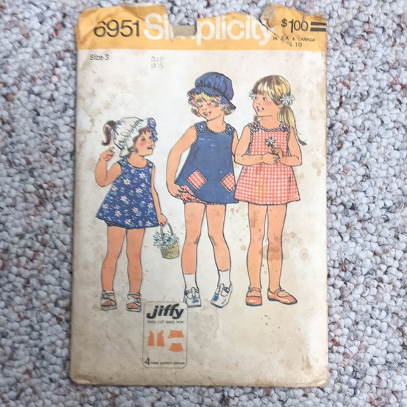 Vintage kids sewing patterns - size 3 - Picture 4 of 11